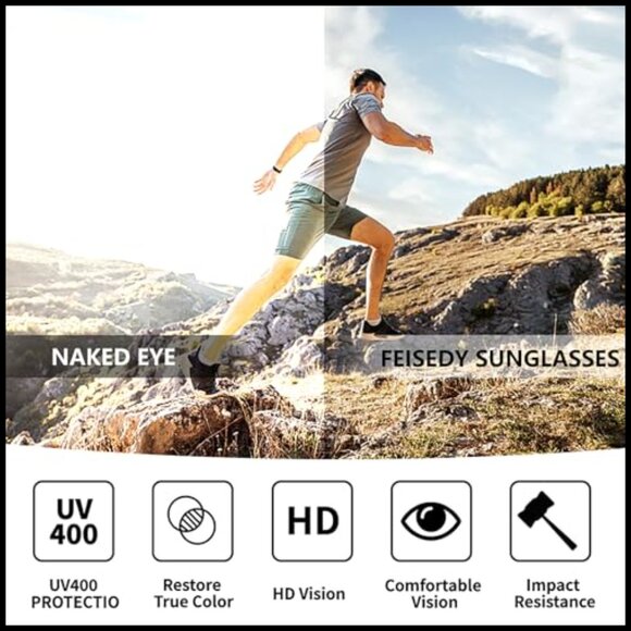 TR90 Rimless Frame Sports Sunglasses for Running Fishing Driving main image 6